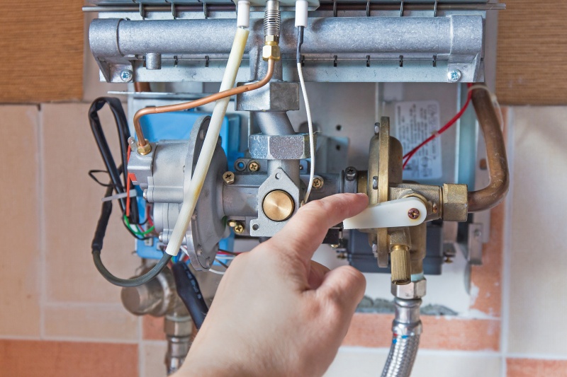 Plumbing and heating work in a Fulham property